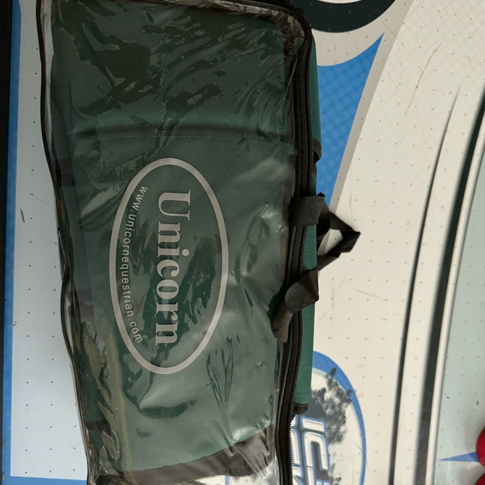 Unicorn equestrian travel boots